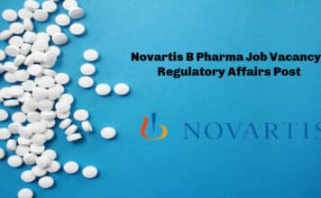 Novartis B Pharma Job Vacancy – Regulatory Affairs Post Novartis B Pharma Job Vacancy - Regulatory Affairs Post