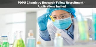 PDPU Chemistry Research Fellow Recruitment - Applications Invited