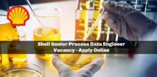 Shell Senior Process Data Engineer Vacancy - Apply Online