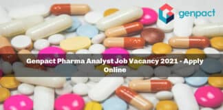 Genpact Pharma Analyst Job Vacancy 2021 - Apply Online