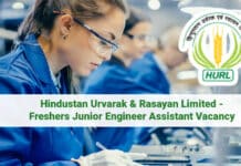 Hindustan Urvarak & Rasayan Limited - Freshers Junior Engineer Assistant Vacancy