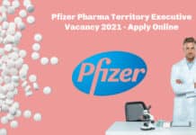 Pfizer Pharma Territory Executive Vacancy 2021 - Apply Online