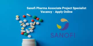 Sanofi Pharma Associate Project Specialist Vacancy - Apply Online