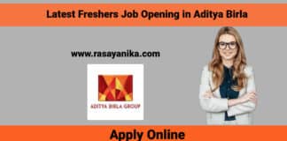 Aditya Birla Freshers Job