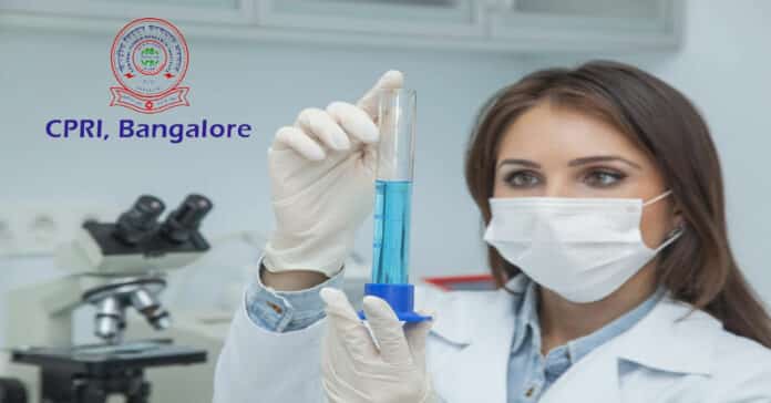 CPRI Announces JRF/SRF Programme