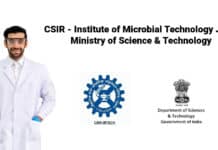 CSIR - Institute of Microbial Technology Job - Ministry of Science & Technology