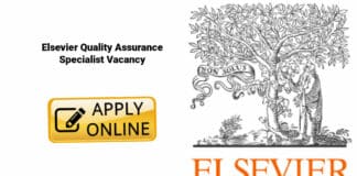 Elsevier Quality Assurance Specialist Vacancy - Apply Online