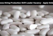 Lonza Hiring Production Shift Leader Vacancy - Apply Online