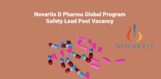 Novartis D Pharma Global Program Safety Lead Post Vacancy