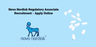Novo Nordisk Regulatory Associate Recruitment - Apply Online