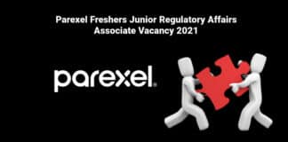 Parexel Freshers Junior Regulatory Affairs Associate Vacancy 2021