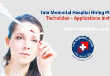 Tata Memorial Hospital Hiring Pharma Technician - Applications Invited