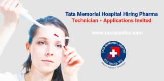 Tata Memorial Hospital Hiring Pharma Technician - Applications Invited