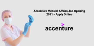 Accenture Medical Affairs Job Opening 2021 - Apply Online