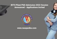 BITS Pilani PhD Admission 2022 Session Announced - Applications Invited