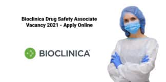 Bioclinica Drug Safety Associate Vacancy 2021 - Apply Online