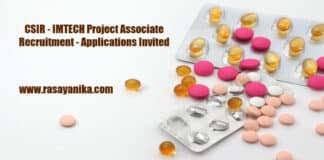 CSIR - IMTECH Project Associate Recruitment - Applications Invited