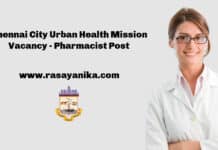 Chennai City Urban Health Mission