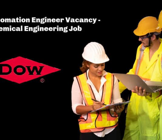 Dow Automation Engineer Vacancy - Chemical Engineering Job
