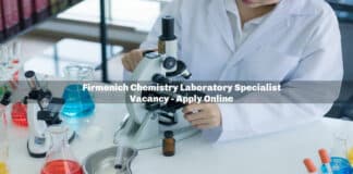 Firmenich Chemistry Laboratory Specialist Vacancy - Apply Online