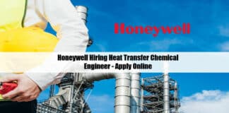 Honeywell Hiring Heat Transfer Chemical Engineer - Apply Online