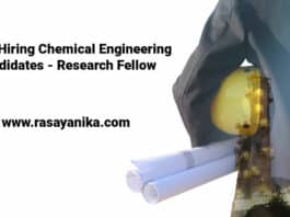 PDPU Hiring Chemical Engineering Candidates - Research Fellow