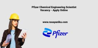 Pfizer Chemical Engineering Scientist Vacancy - Apply Online