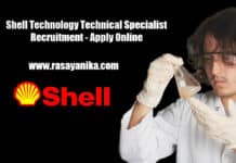 Shell Technology Technical Specialist Recruitment - Apply Online