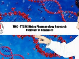 TMC - TTCRC Hiring Pharmacology Research Assistant in Genomics