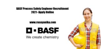 BASF Process Safety Engineer Recruitment - Apply Online