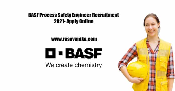 BASF Process Safety Engineer Recruitment - Apply Online