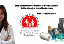 Health & Family Welfare Service Govt of Puducherry