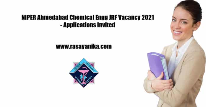 NIPER Ahmedabad Chemical Engg