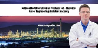 National Fertilizers Limited Freshers Job - Chemical Junior Engineering Assistant Vacancy (1)