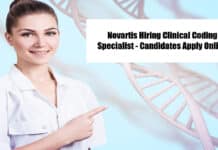 Novartis Hiring Clinical Coding Specialist - Candidates Apply Online