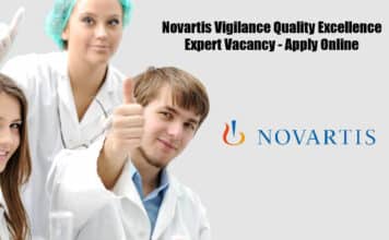 Novartis Vigilance Quality Excellence Expert Vacancy - Apply Online