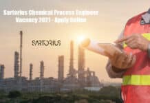 Sartorius Chemical Process Engineer Vacancy 2021 - Apply Online (1)