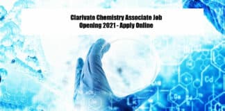 Clarivate Chemistry Associate Job Opening 2021 - Apply Online
