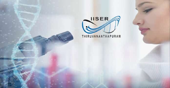 IISER TVM Senior Research Fellow Vacancy - MSc Chemistry