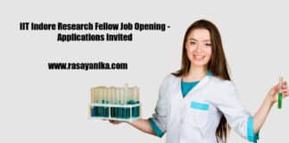 IIT Indore Research Fellow Job Opening - Applications Invited