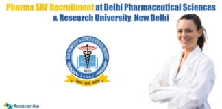 Pharma SRF Recruitment