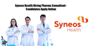 Syneos Health Hiring Pharma Consultant - Candidates Apply Online
