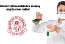 UoH Chemistry Research Fellow Vacancy - Applications Invited