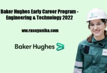 Baker Hughes Early Career Program - Engineering & Technology 2022