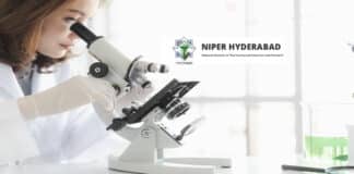 NIPER Hyderabad Vacancies 2022- MSc Chemistry JRF Post