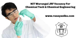 NIT Warangal JRF Vacancy