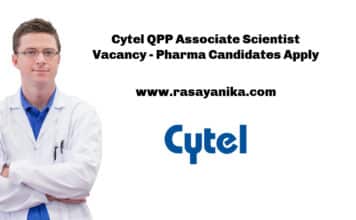 Cytel QPP Associate Scientist Vacancy – Pharma Candidates Apply Cytel QPP Associate Scientist Vacancy - Pharma Candidates Apply