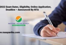 GPAT 2022 Exam Dates, Eligibility, Online Application, Deadline – Announced By NTA