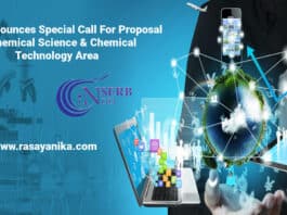 SERB Announces Special Call For Proposal in Chemical Science & Chemical Technology Area