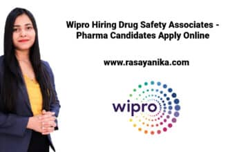 Wipro Hiring Drug Safety Associates - Pharma Candidates Apply Online